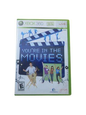 You're In The Movies - Microsoft Xbox 360  With Manual